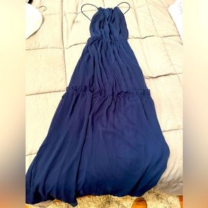Navy Maxi Dress